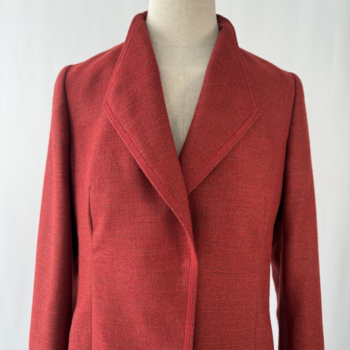 Akris Giacche: AKRIS Red Wool Jacket – Nuovo (secondo la descrizione) da Emmen venduto da Avviivva_Com2023 2