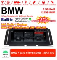10.25 Zoll Android Autoradio Für BMW 7er F01 CIC + Montage