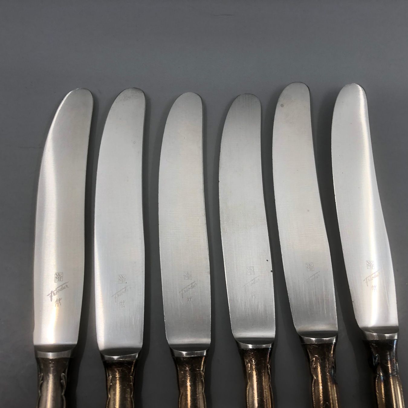 WMF Posate: 7 Vorspeisemesser versilbert WMF Modell 2700 – Usato da Basel venduto da Tiabeanie 4