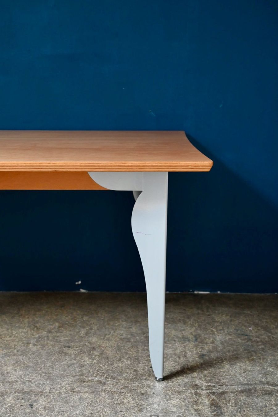Tables: Table extensible Design 90s bois et acier – D'occasion à COLMAR par Sophiebellelurette 6