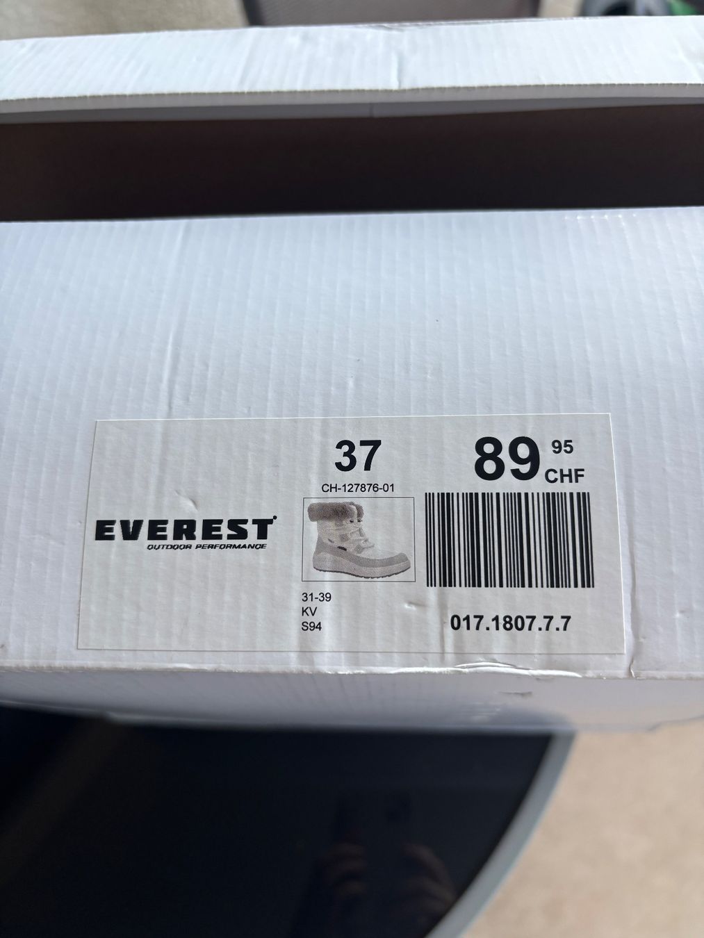Everest Scarpe per ragazze: Everest Winterschuhe Gr. 37 weiss – Usato da Rothrist venduto da white-flower 4