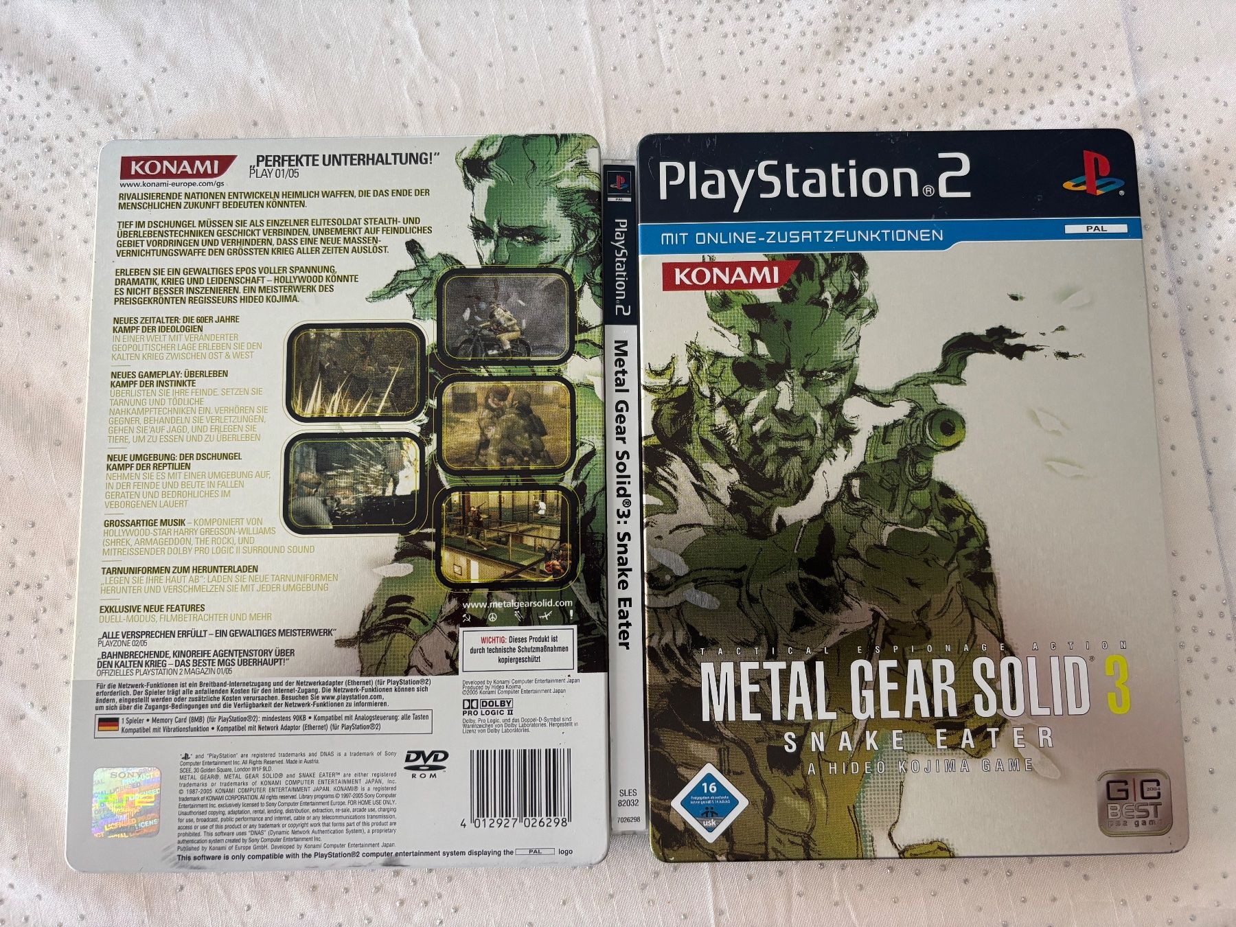 Giochi: Metal Gear Solid 3 Snake Eater (CIB) – Usato da Frenkendorf venduto da gelbeZinnie