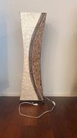 Bali-Stehlampe  Naturmaterialien & Muscheloptik ca. 100 cm