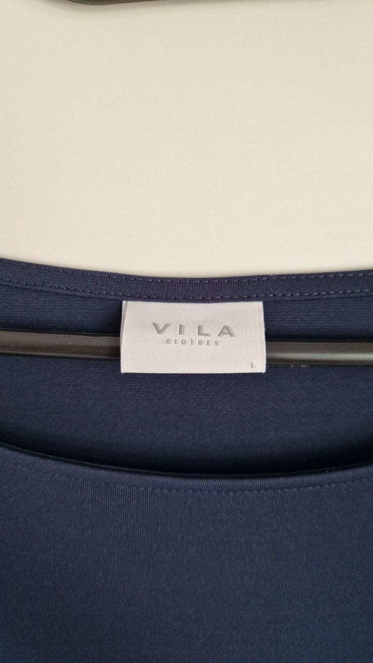 Vila Vestiti: Casual-Kleid VILA dunkelblau Gr.L – Usato da Aarau Rohr venduto da HappyKoala 5