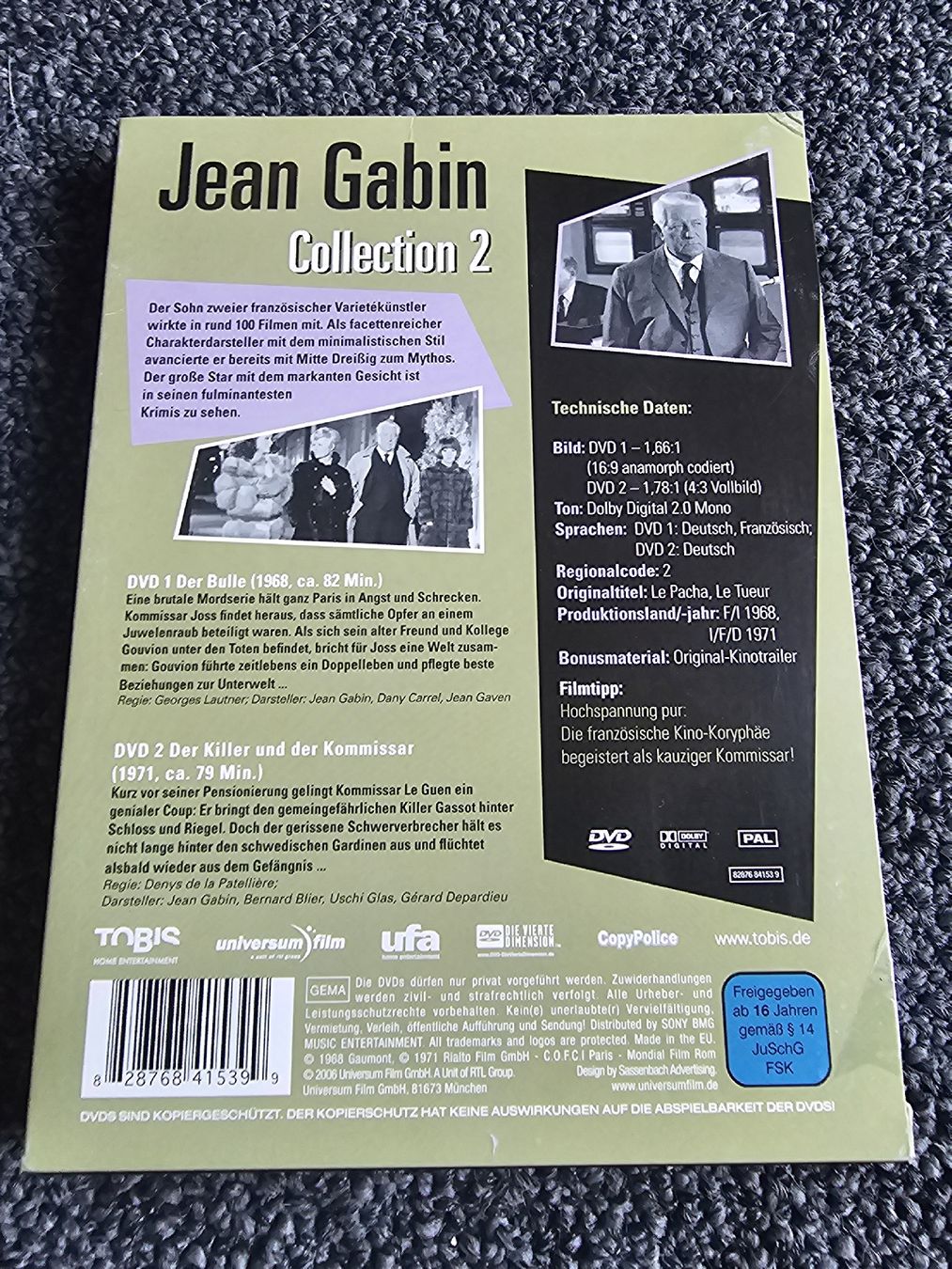 Tutti i DVDs: Jean Gabin Collection 2 (21864) – Usato da Ruswil venduto da jan_bxl5 1