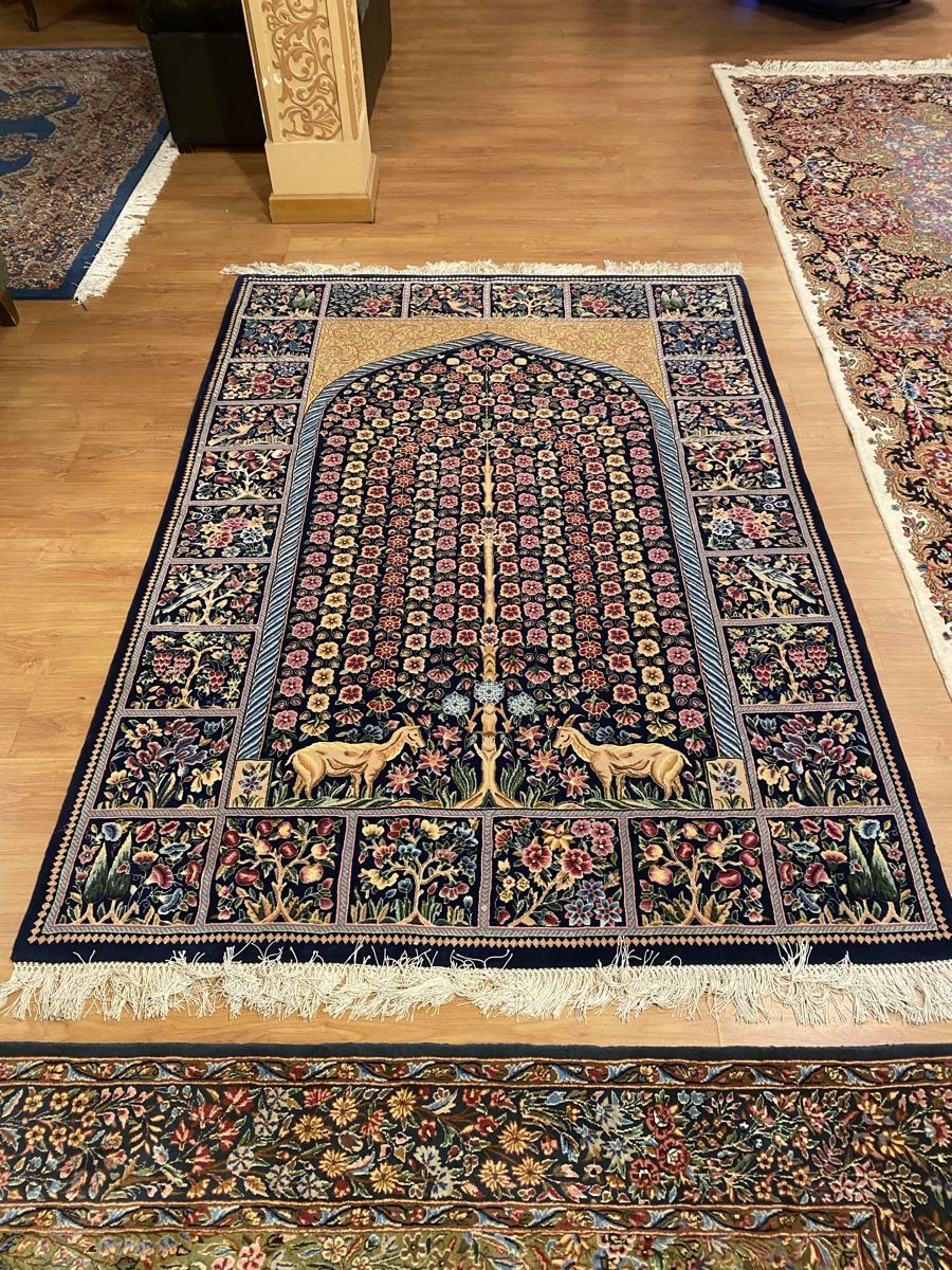 Tappeti: Tapis Persan de Kerman, Iran – Nuovo e nell'imballaggio originale da pully venduto da asi_w6gl