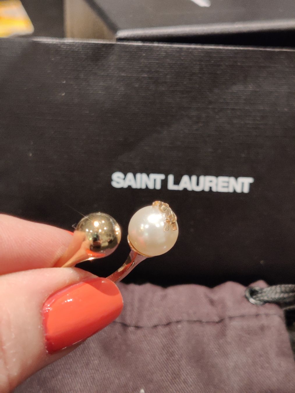 Anelli: YSL original ring, NEW – Nuovo (secondo la descrizione) da Wollerau venduto da Sella55 1