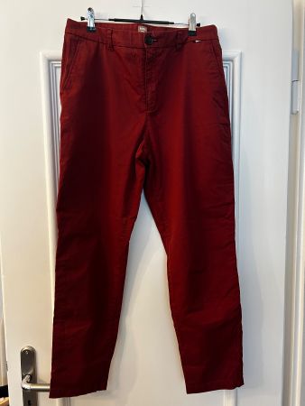 BOSS Chino-Hose: Gr. 40, rostrot, unisex (neu)