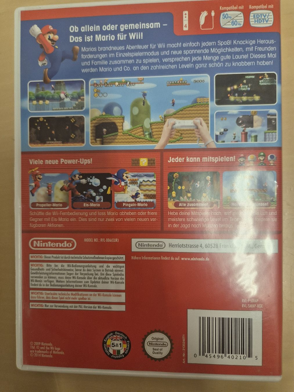 Nintendo Giochi: New Super Mario Bros. Wii - Nintendo Selects – Usato da Tuggen venduto da Santasbag 3