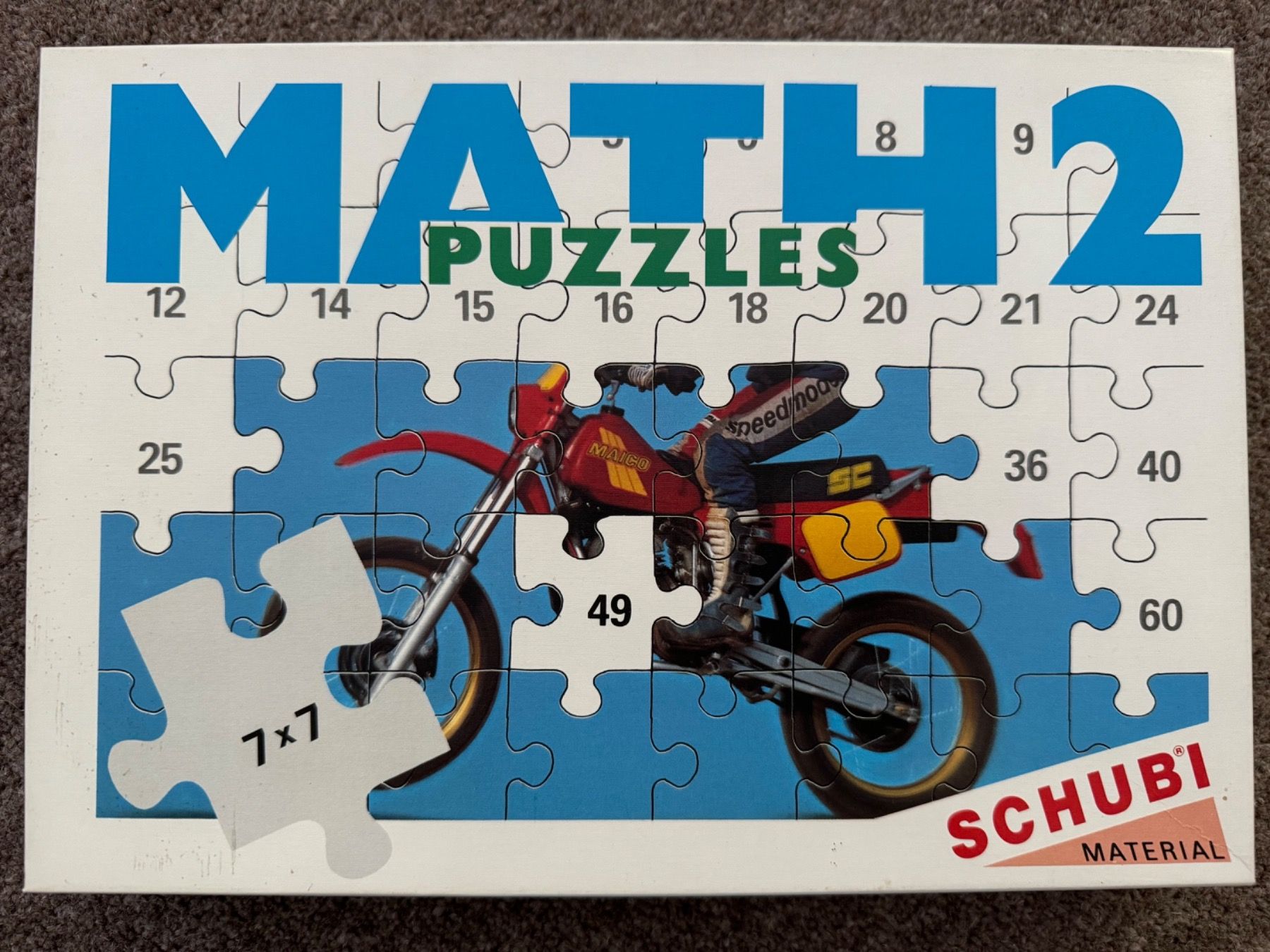 Schubi Lernmedien Giochi: SCHUBI Puzzle 1 x 1 Mathe bis 100 – Usato da Aarau venduto da Kilauea