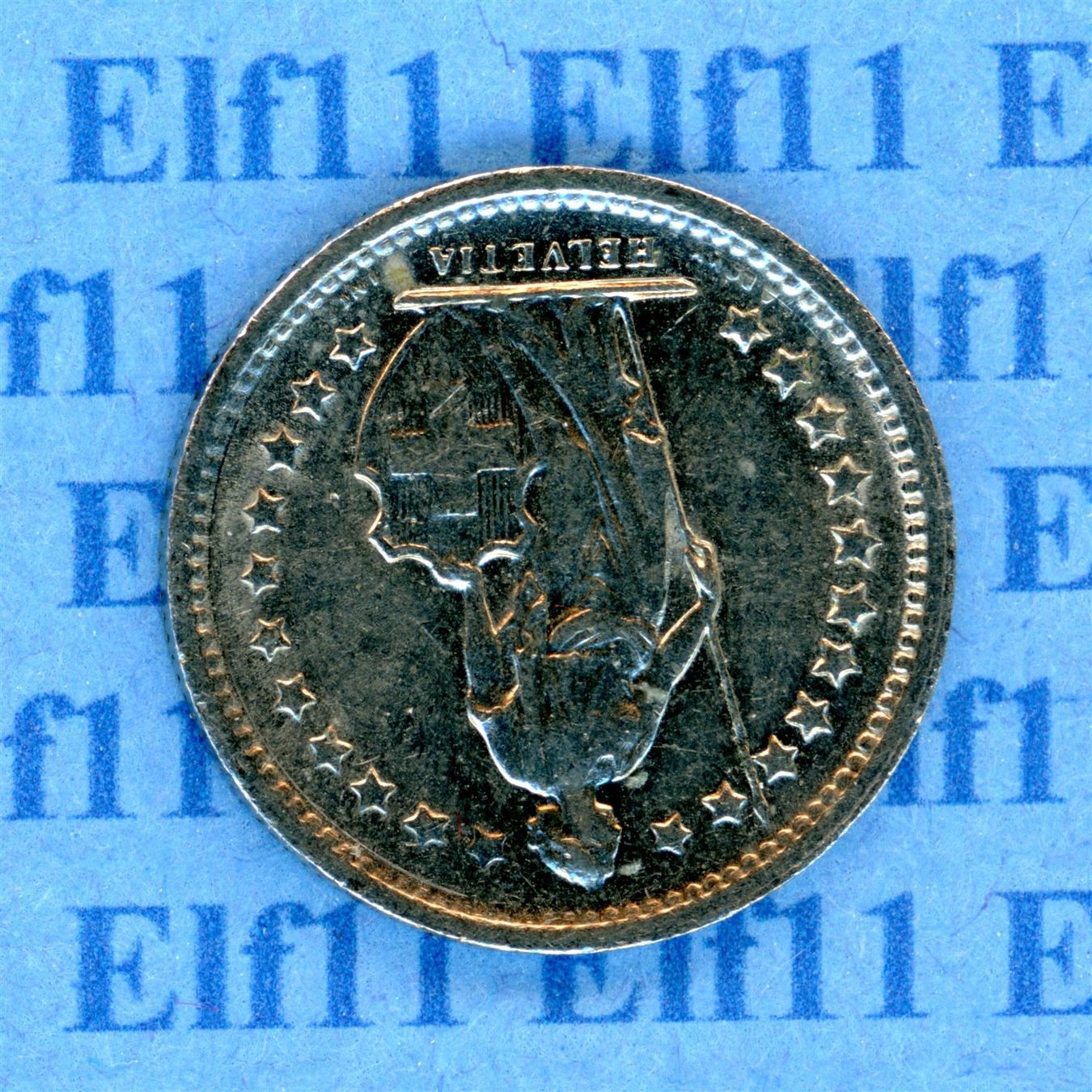Tutti le monete: CHF___0.50 1968B -vz 50 Rappen – Usato da Widnau venduto da Elf11 1