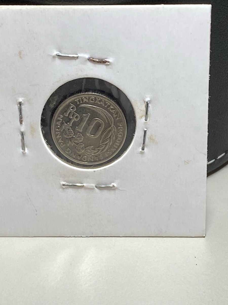 Tutti le monete: Indonésie - 10 rupiah - 1971 – Usato da Payerne venduto da Mike1682 1