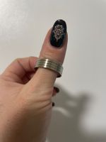Fingerring Grösse 21 Neu, Stainless steel