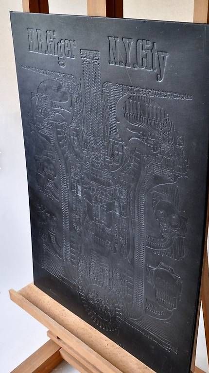 Foto & Immagini: H.R. Giger - NYC Portfolio Mappe – Usato da Zürich venduto da and_s5fr 2