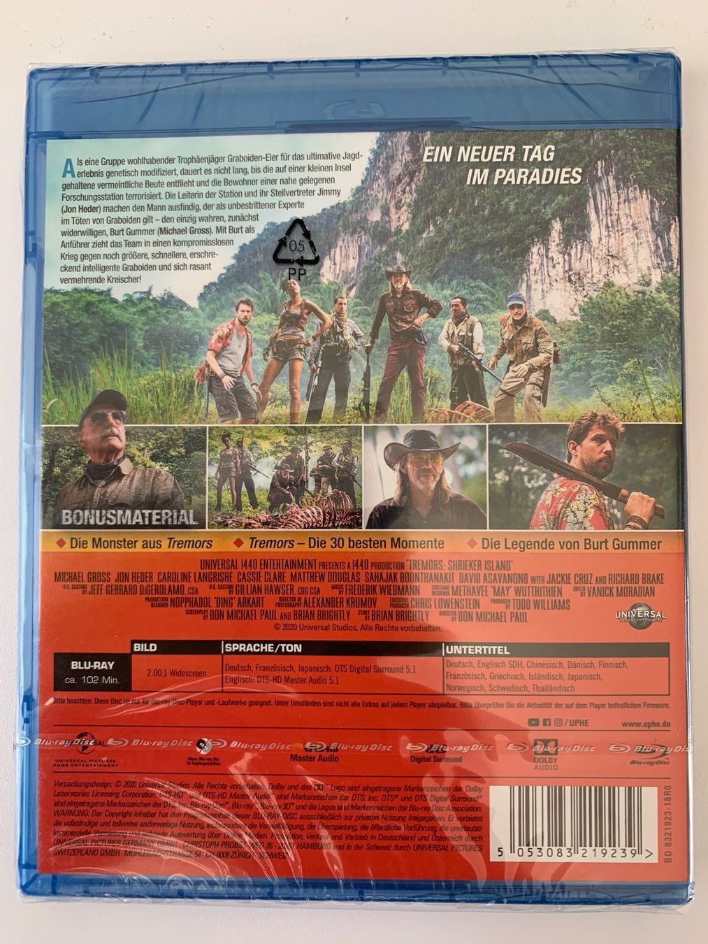 Alle DVDs: Tremors - Shrieker Island – Neu und originalverpackt aus Aarau von  1