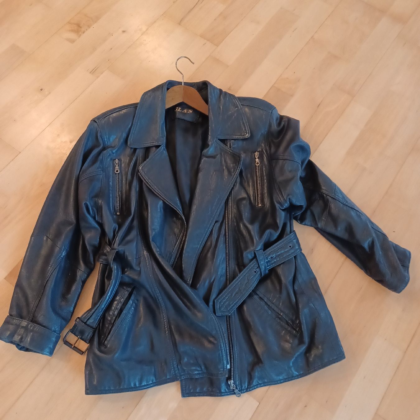 Jacken: Damen Lederjacke , Nappaleder , Gr. XL, schwarz. – Gebraucht aus Waldkirch von Fantasia-101