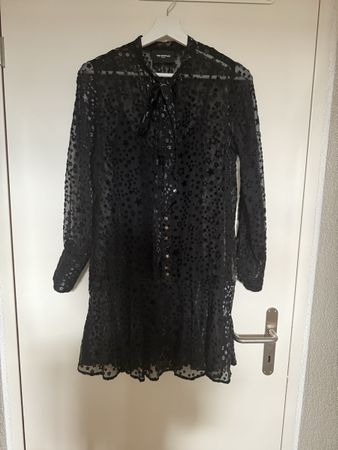The Kooples Black Star Dress - Size Small - Chic Look