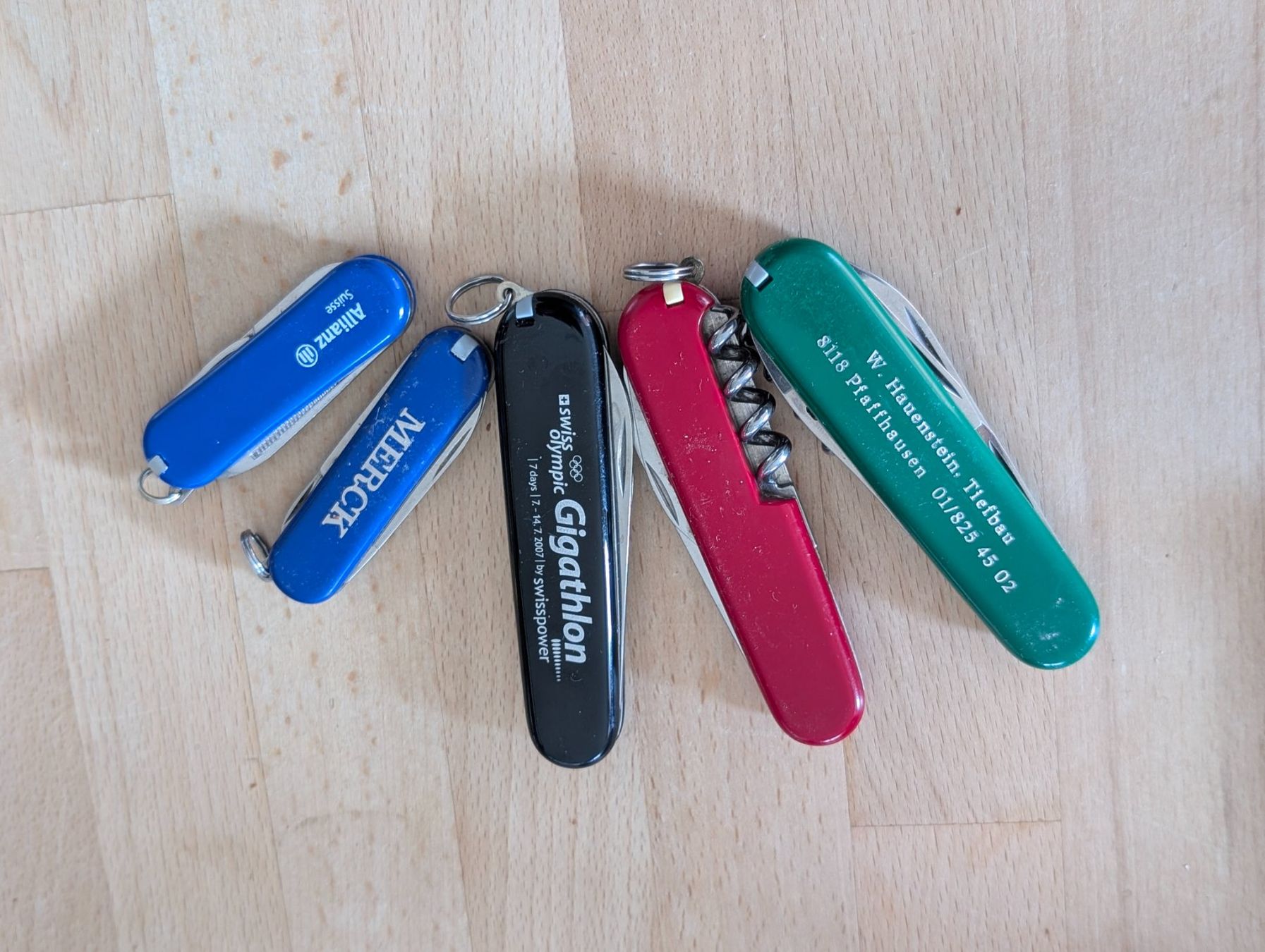 Couteaux de poche: 5x Taschenmesser – D'occasion à Ebikon par kisuM 1