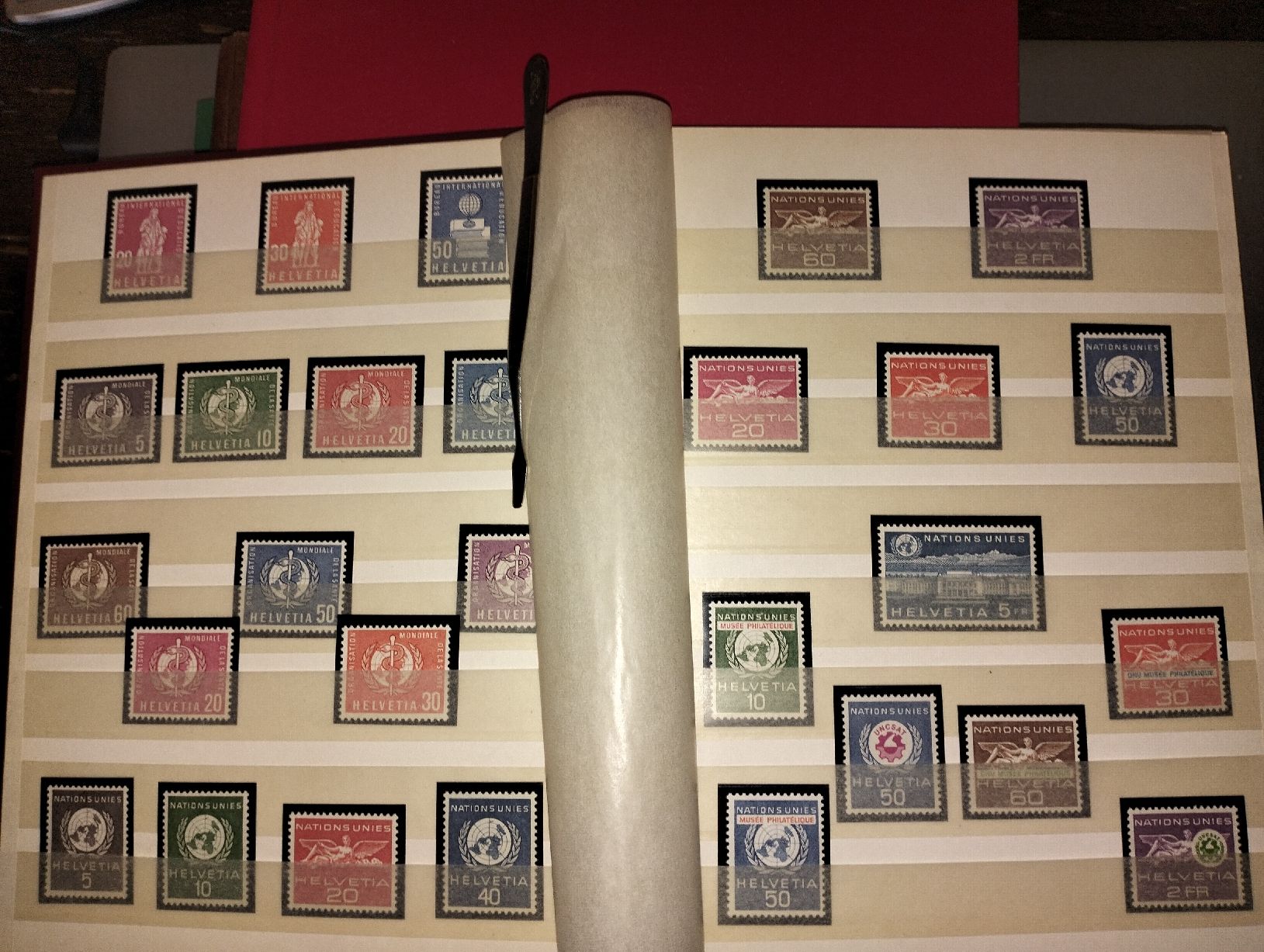 Alle Briefmarken: Dienstmarken Schweiz ungestempelt  – Gebraucht aus Riniken von ChriguG75 5