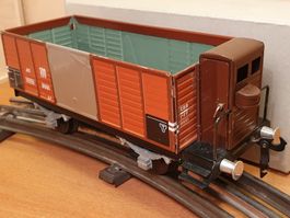 Schöner Buco 8661 offener Güterwagen mit Bremserhäuschen