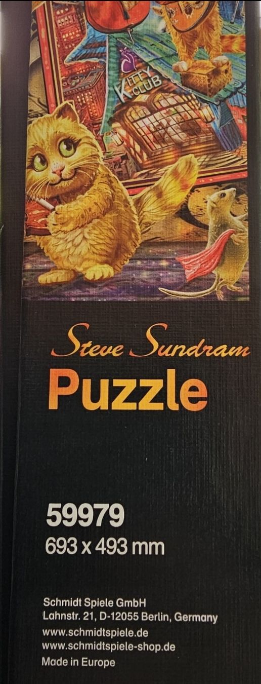 Puzzle: Schmidt Puzzle mit Katzen "Cat Mania" – Usato da Bütschwil venduto da Taranabo 2