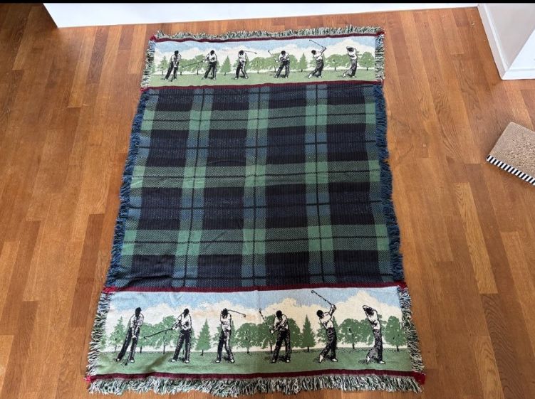 Coperte: Hochwertige Jacquard Decke Plaid – Usato da Luzern venduto da THINGS-11