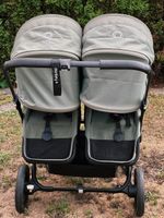Bugaboo Donkey 5 Twin Stroller Forest Green Used