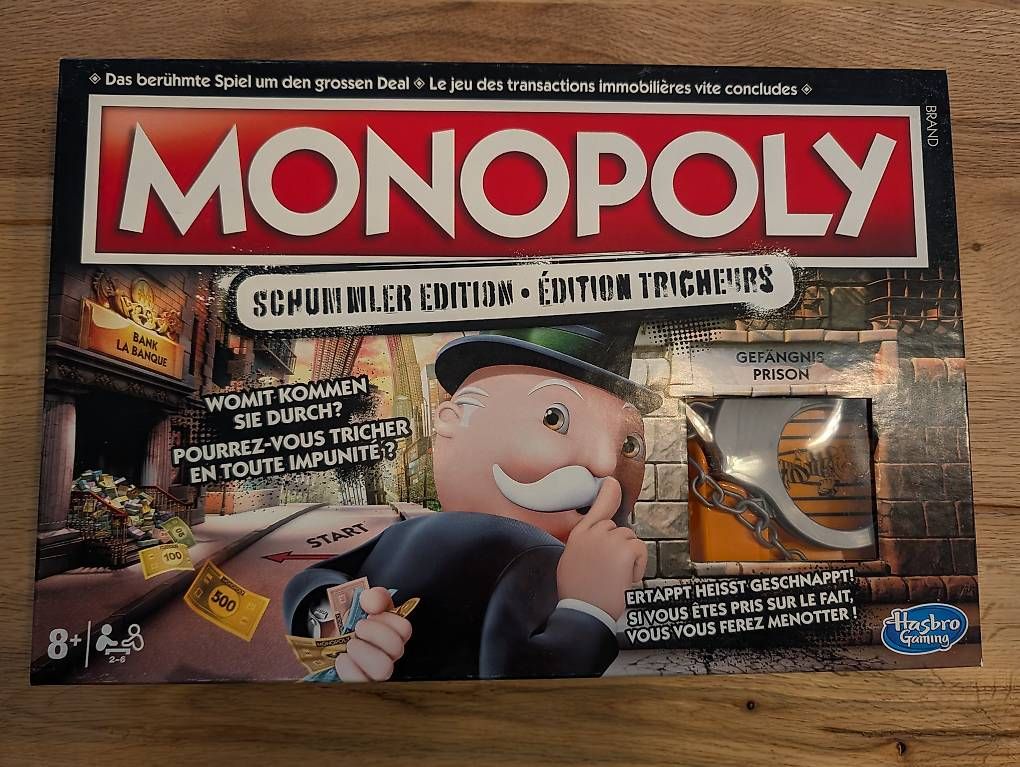 Spiele: Monopoly Schummler Edition - vollständig, 1× gespielt – Gebraucht aus Bischofszell von d.silecchia