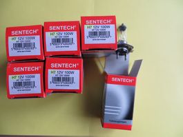 Scheinwerfer Ersatz Birnen H7   12 V   100 W  6 Stk.