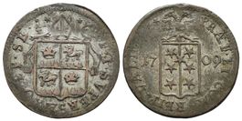 Wallis Batzen 1709 , 2-1065b  /38