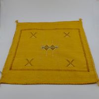 Sabra Kissenbezug aus Kaktus-Seide, Vintage -Look