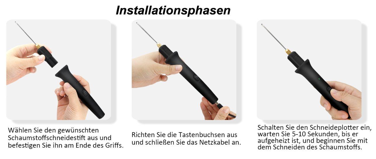 Alle Werkzeuge: 18W Elektrischer Schaumstoffschneider – Neu und originalverpackt aus Châtelaine von topshop.switzerland 9