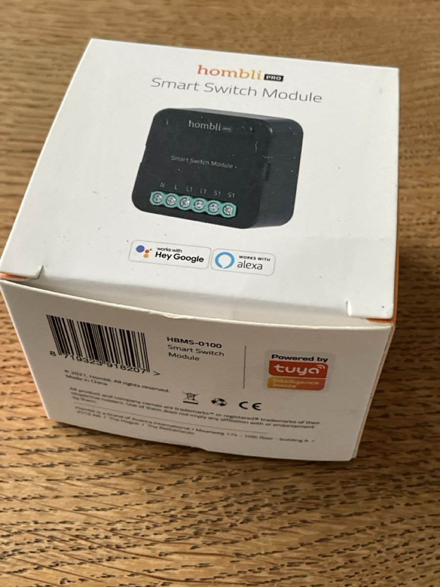 Schalter: Hombli Smart Switch Module HBMS-0100 neu – Neu und originalverpackt aus Uttigen von Hogue