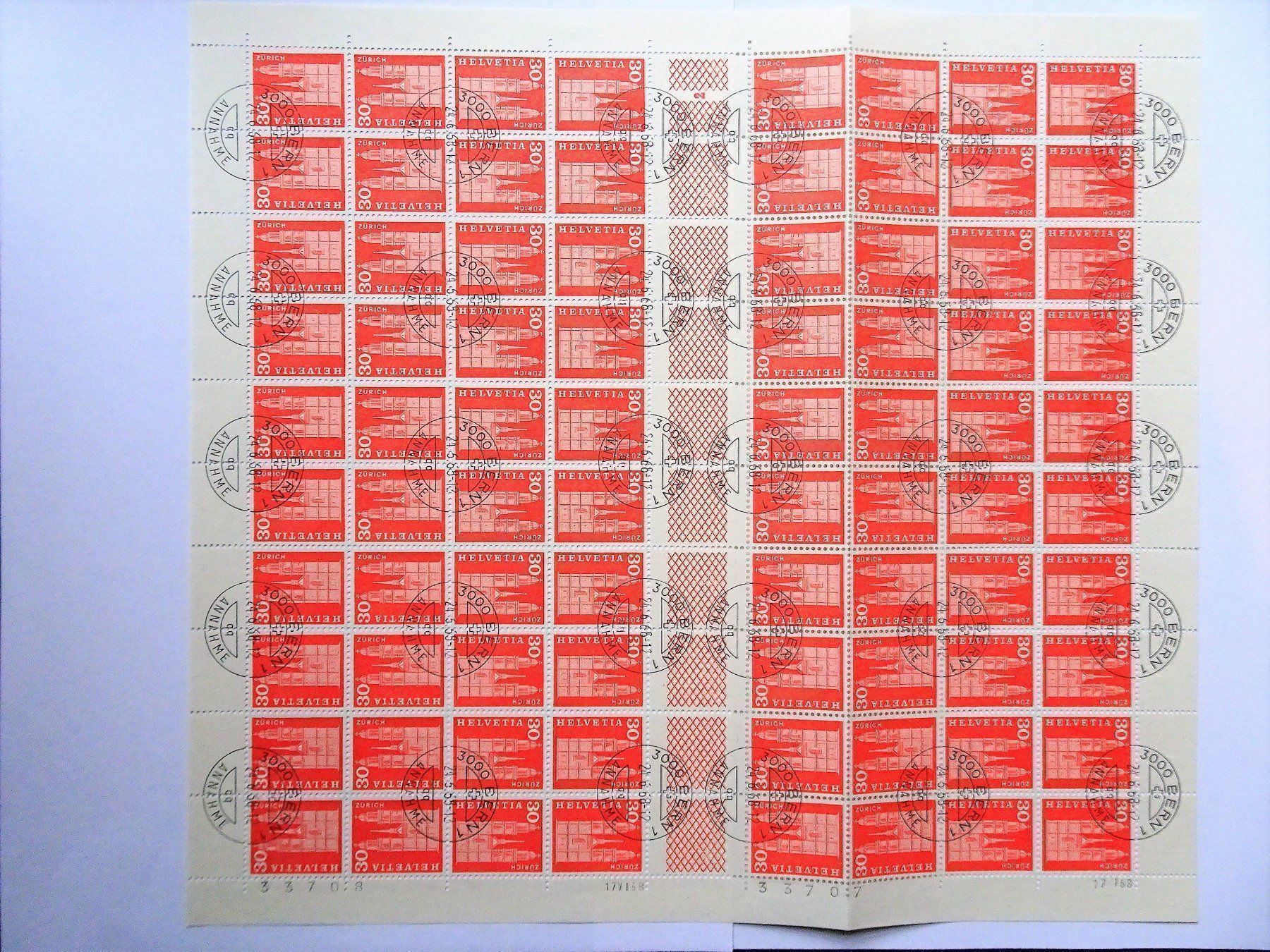 Alle Briefmarken: 1968 – Neu (gemäss Beschreibung) aus Aadorf von Chnorli-Furz