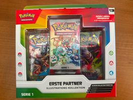 Pokémon Erste Partner Illustrations Kollektion Serie 1 OVP