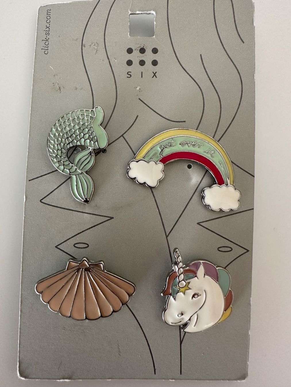 Placchette & Badge: 4er Set Anstecknadeln Pins – Nuovo e nell'imballaggio originale da Willisau venduto da mattu02