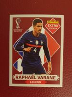 Panini Qatar 2022 Raphael Varane EXTRA STICKER Legend Base