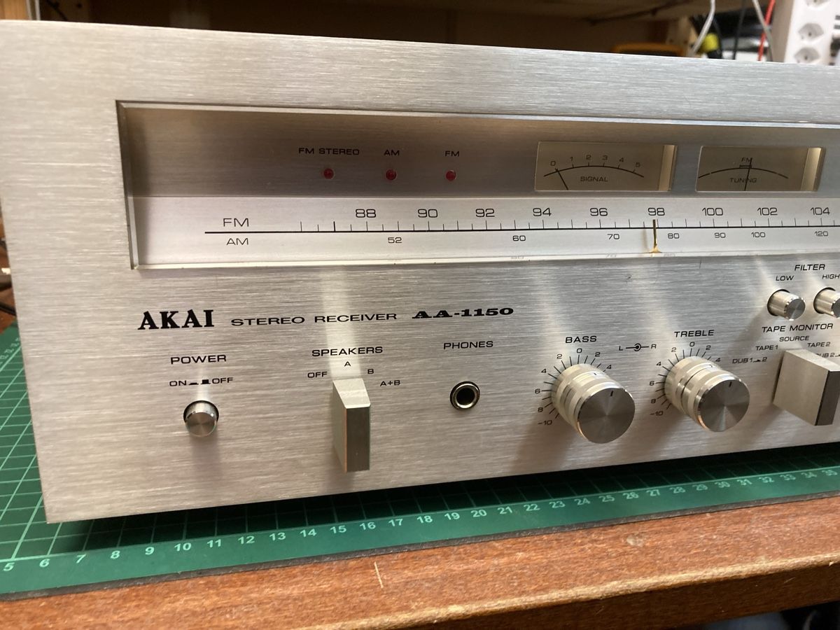 Akai Receiver: Akai AA-1150 Receiver – Defekt aus Lenzburg von HanspeterT 6