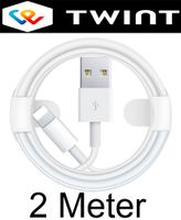 IPhone 7 8 SE Xs 11 12 13 14 Pro Max Ladekabel Lightning 2m