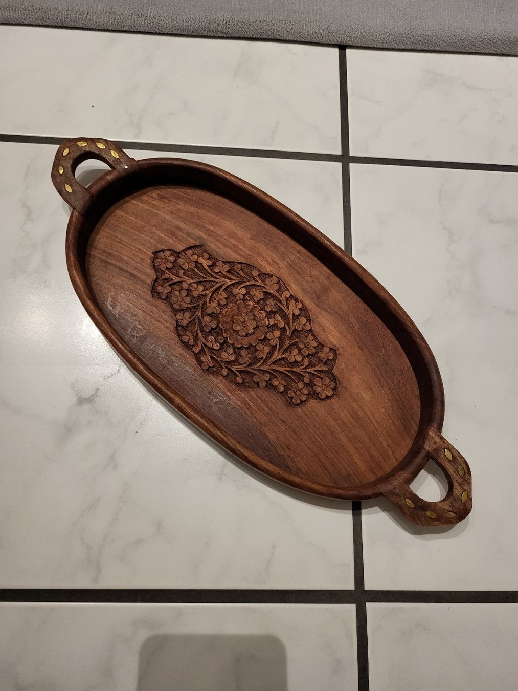 Articoli in legno: Antikes Holz Tablet – Usato da Felben-Wellhausen venduto da Brummbaer90