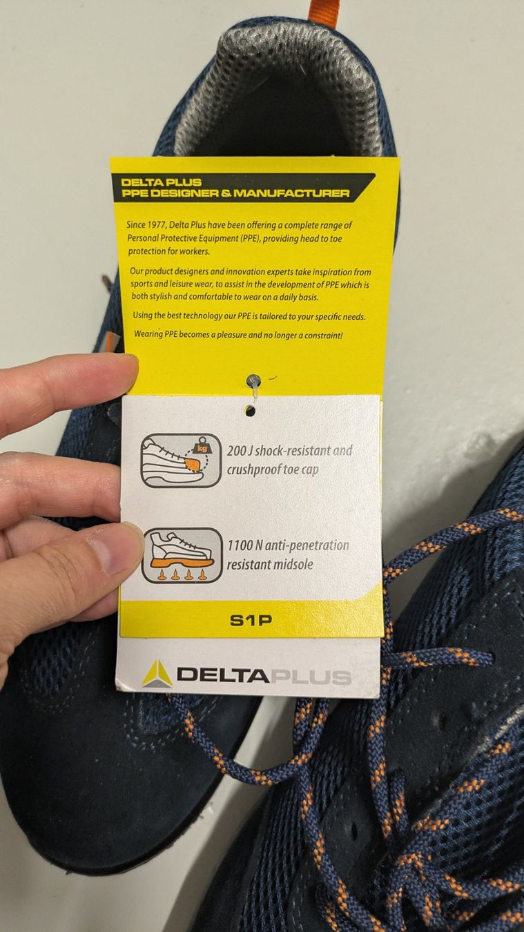 Herrenschuhe: Neue DELTAPLUS Arbeitsschuhe - Sicherheitsschuhe - 44 – Neu und originalverpackt aus Staufen von Fleby84 4