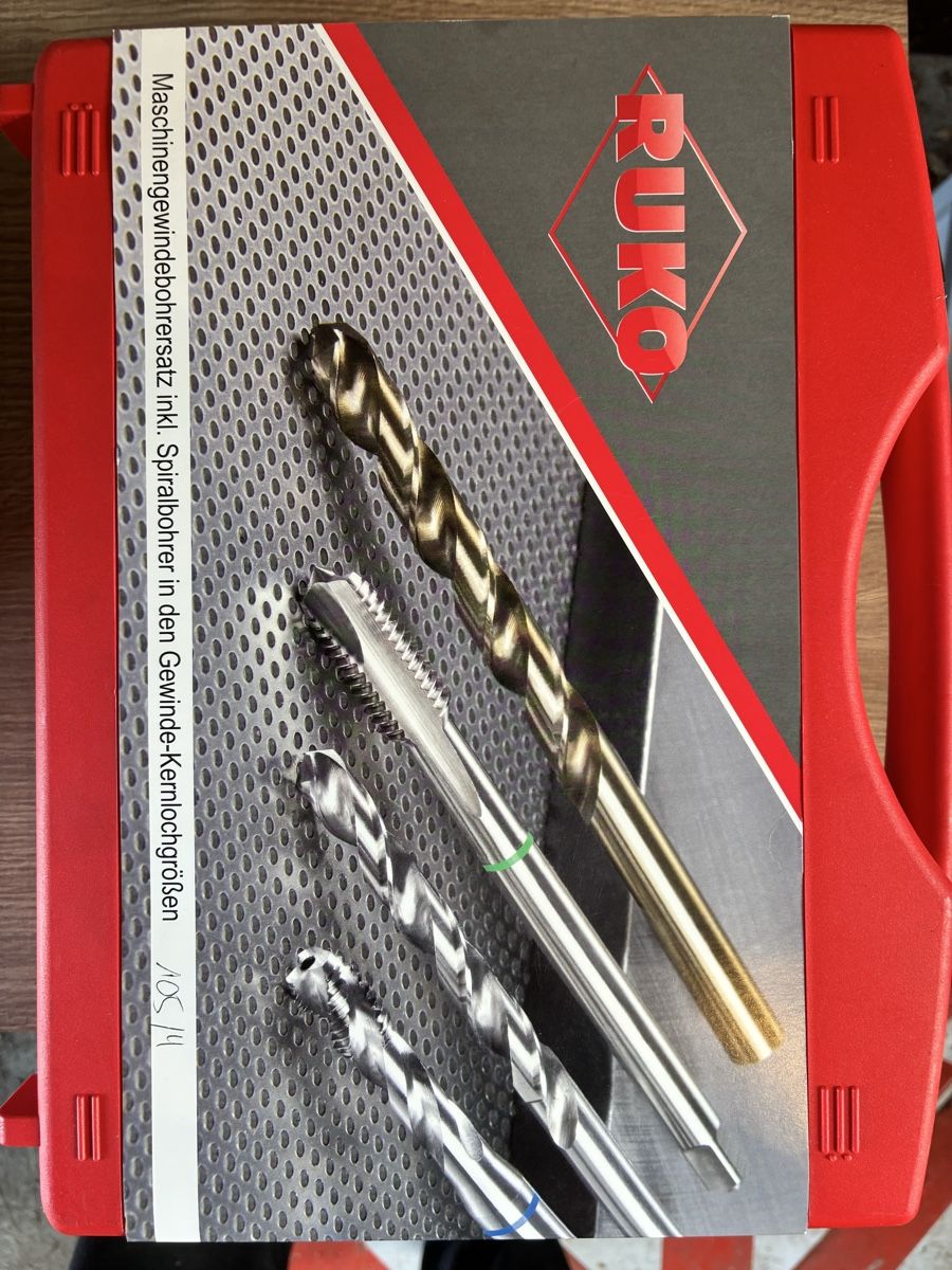 Alle Werkzeuge: Ruko Maschinengewindebohrer-Satz HSSE-Co 5,neu im Koffer – Neu und originalverpackt aus Oberburg von 4207simon