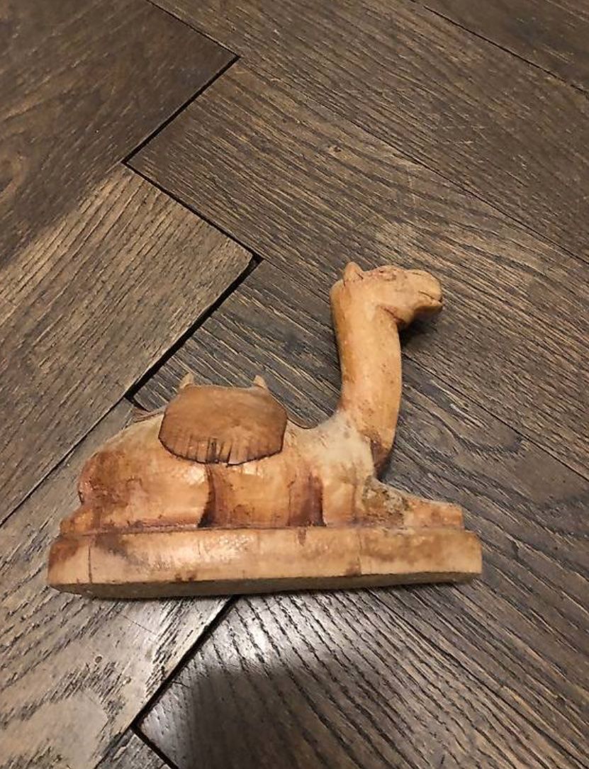 Statuette: Marokkanische Kamel/Dromedar Holzfigur – Usato da Zürich venduto da yas_alam