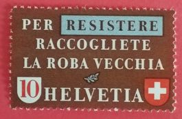 3233A) 256, Altstoffmarke italienisch postfrisch Kt. 20.-