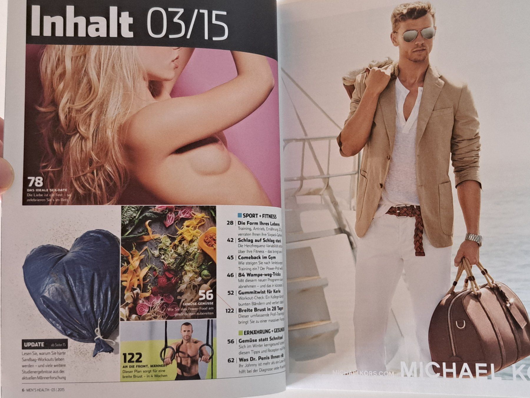 Riviste & Magazine: MEN'S HEALTH - März 2015 – Usato da Wichtrach venduto da LuckyLuke69 2