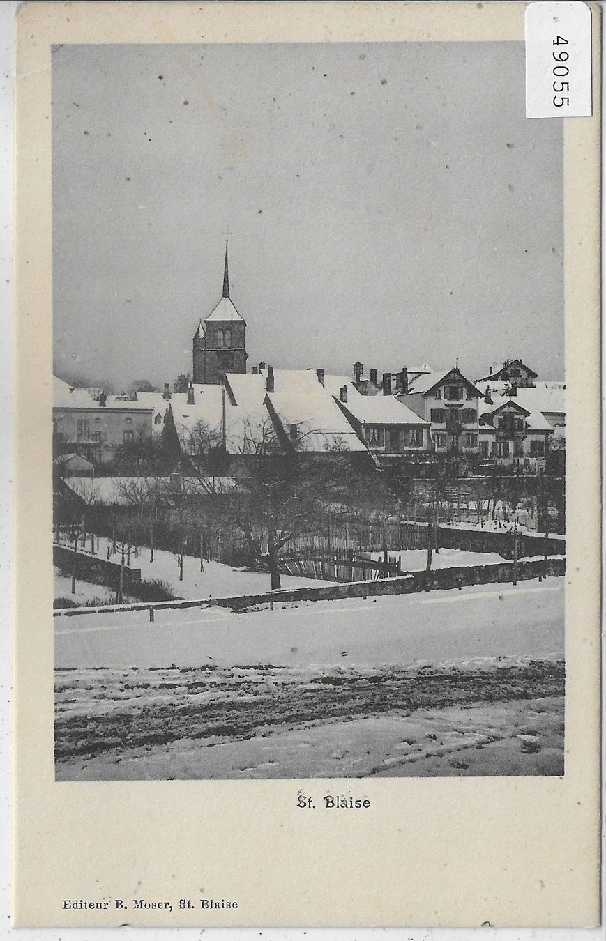 Cartes postales: St. Blaise  en hiver – D'occasion à Ettingen par Kartenplanet