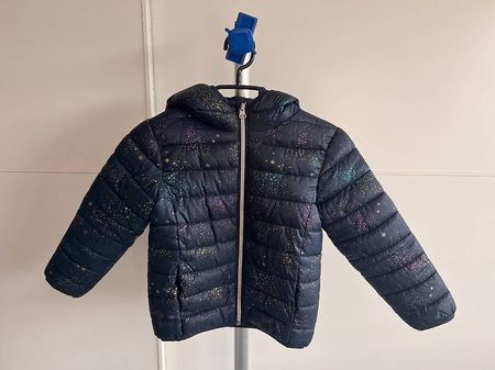 Mädchen Jacke dunkelblau Grösse 110
