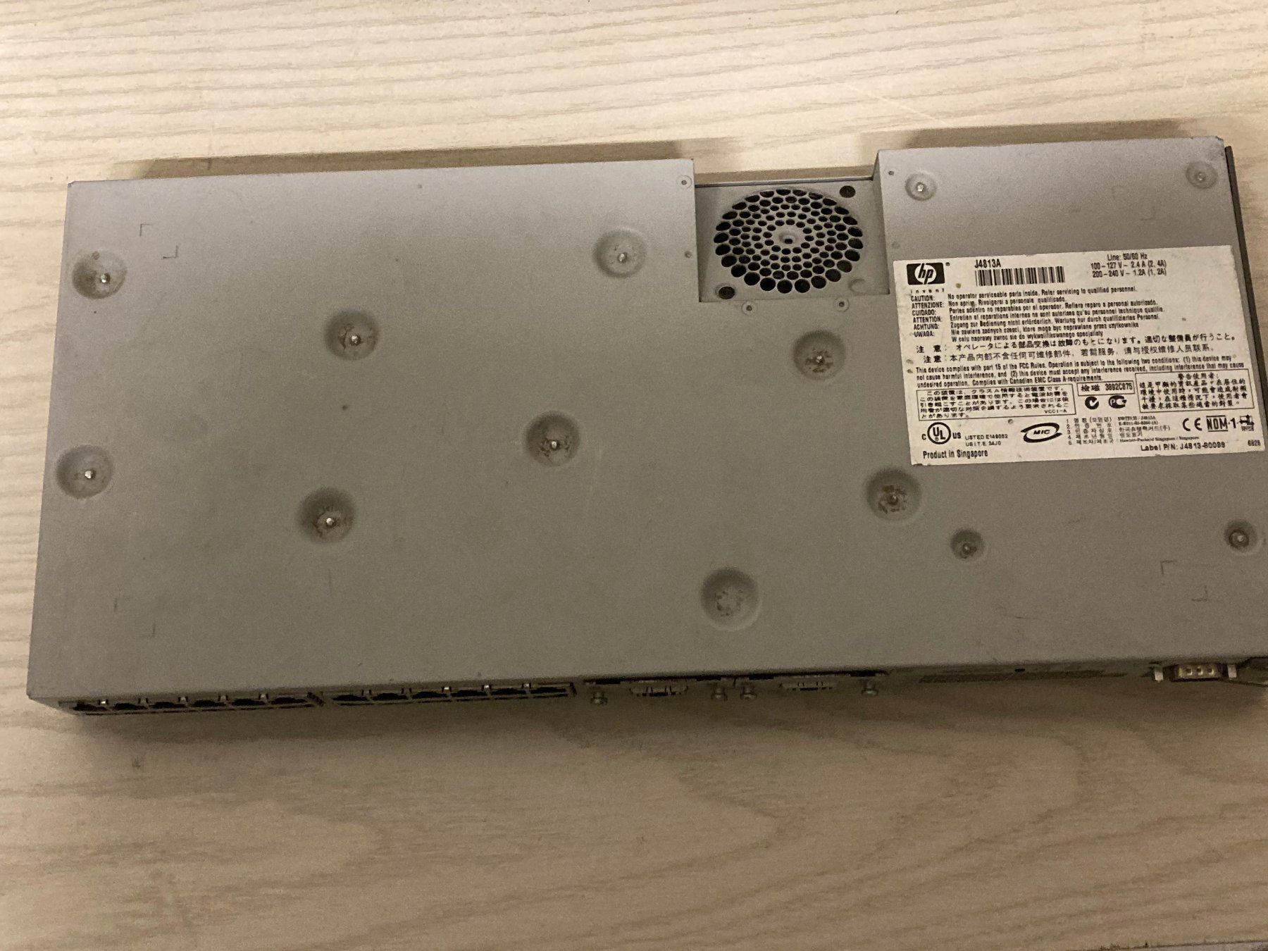 Hewlett Packard Hub & Switch: 2x HP Procurve Switch 2524 J4813A / 24-Port Switch – Usato da Wettingen venduto da Schabernack_sam 6