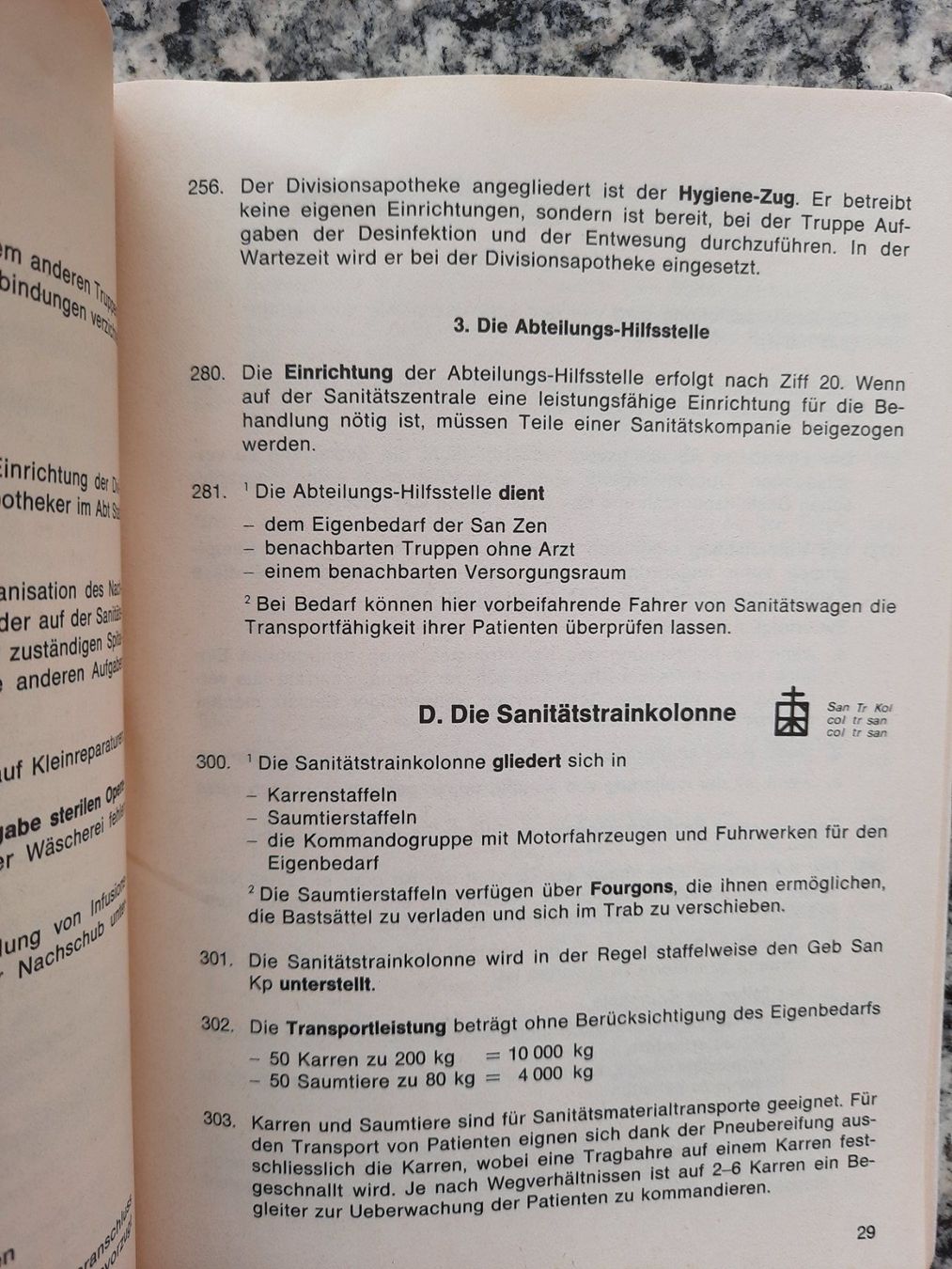 Bücher: Organisation und Einsatz der Sanitätstruppen – Gebraucht aus Ruswil von Sammlergeist 2