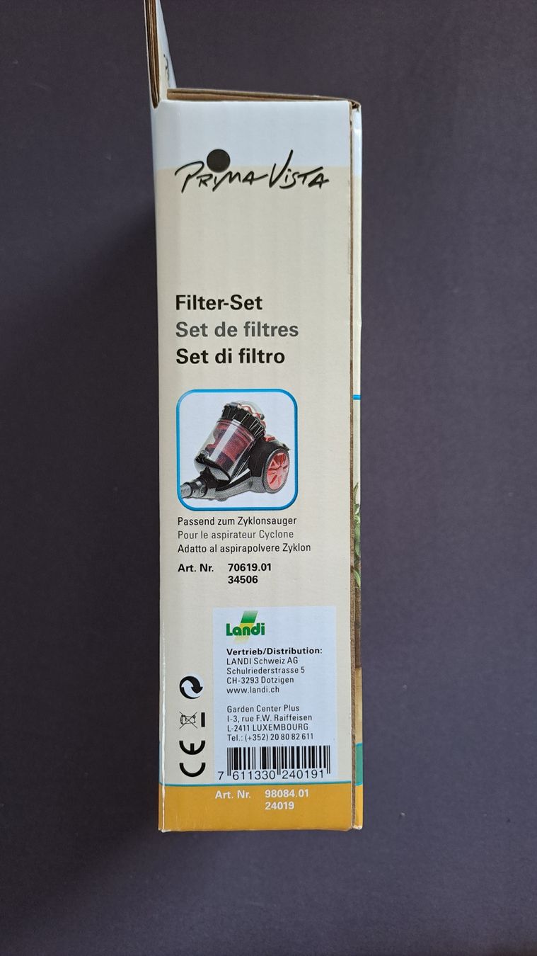 Ventilation: Filter Set Prima Vista – Neuf avec emballage d'origine à Unteriberg par 12Schneehasen 1